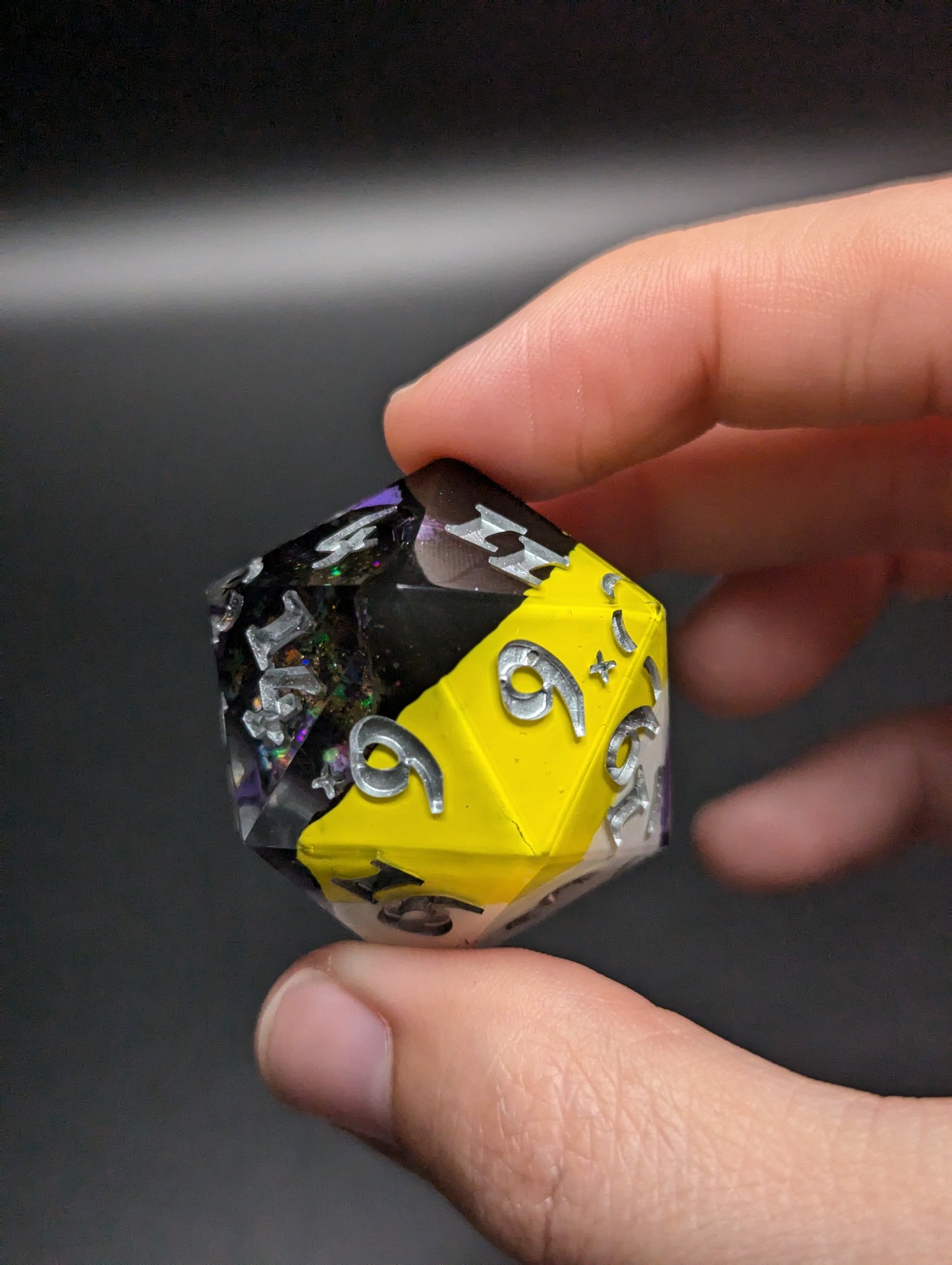 ENBY Geode Chonk d20