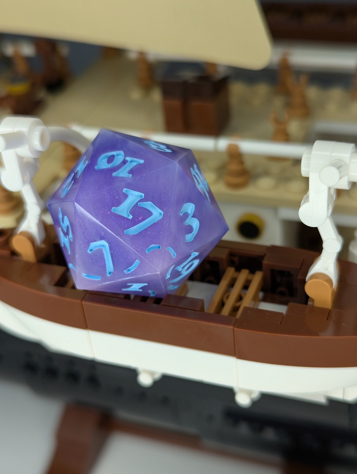 Cotton Candy Skies Chonk d20