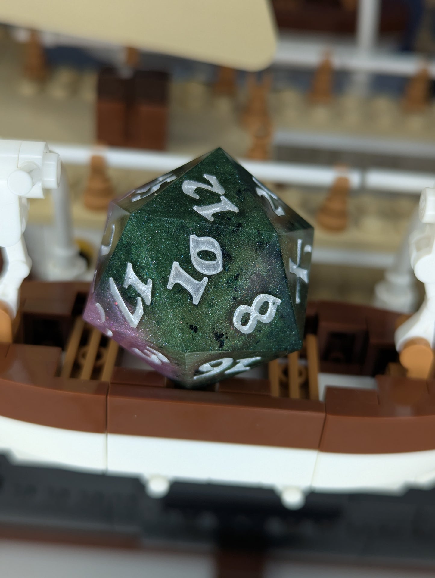 Toxic Watermelon Chonk d20