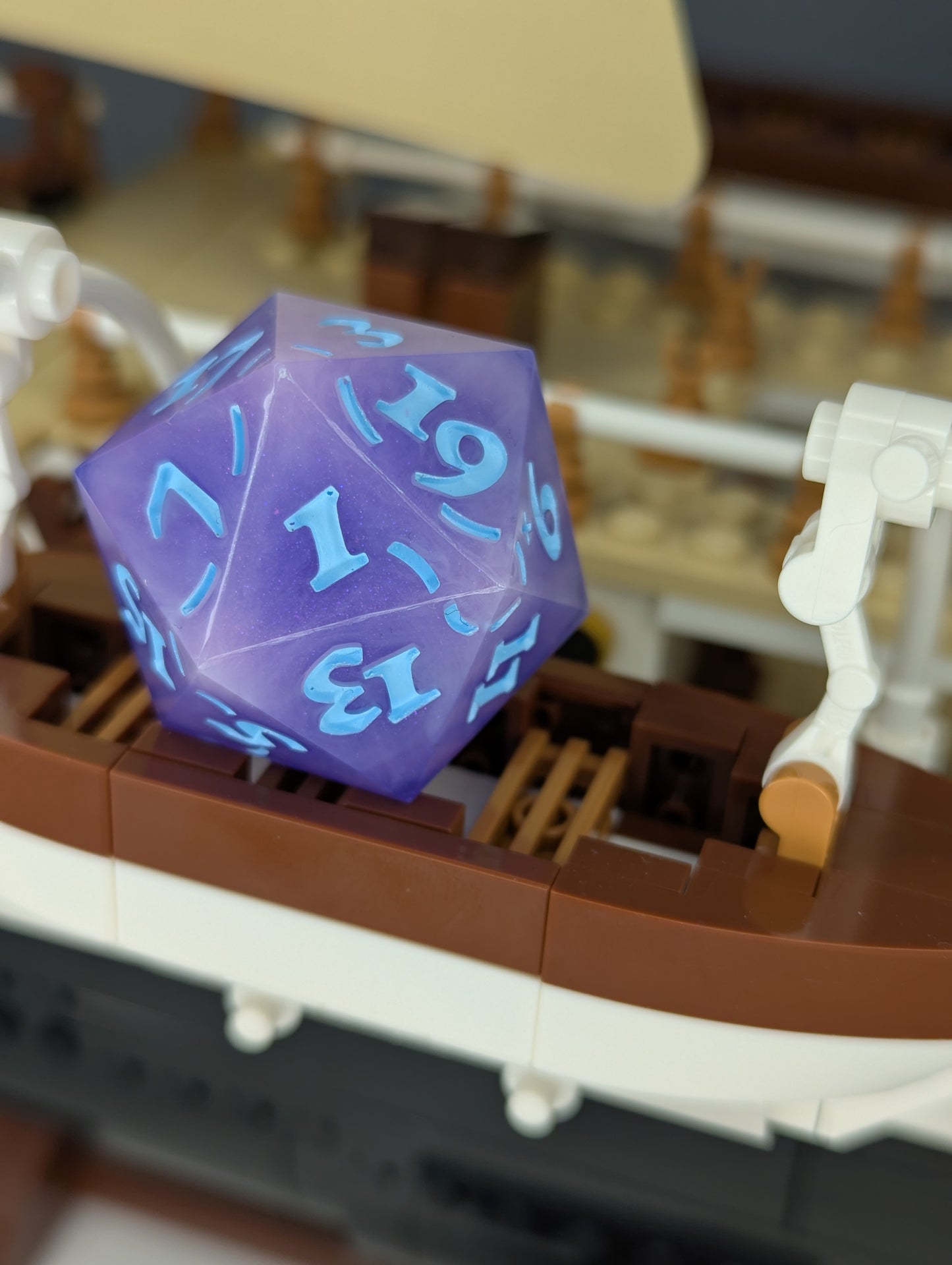Cotton Candy Skies Chonk d20