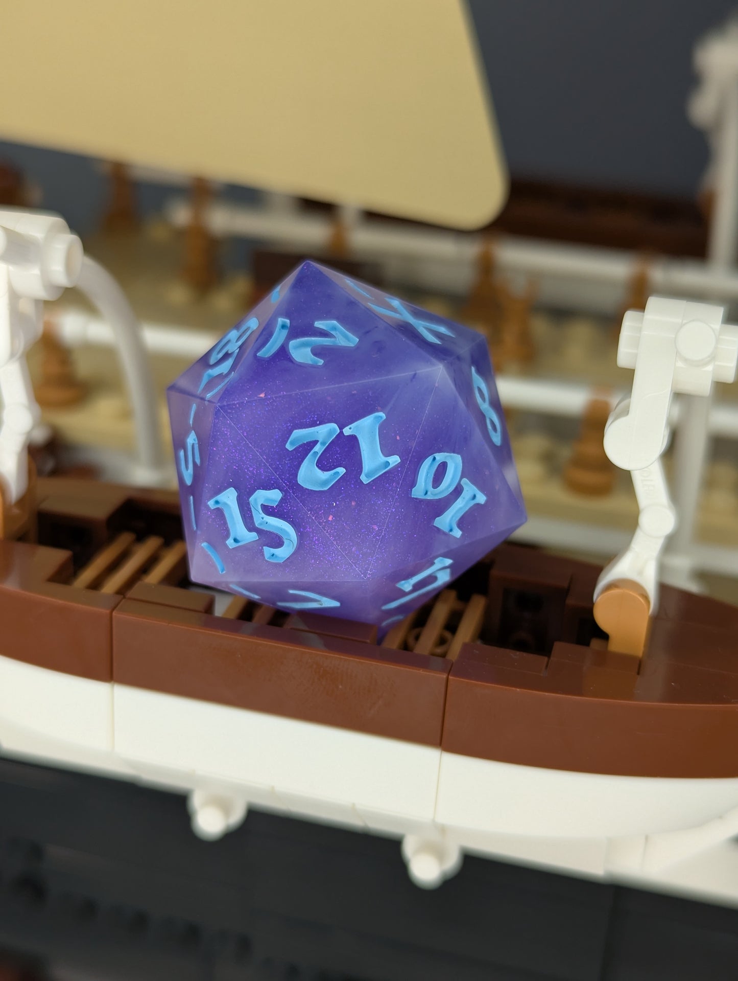 Cotton Candy Skies Chonk d20