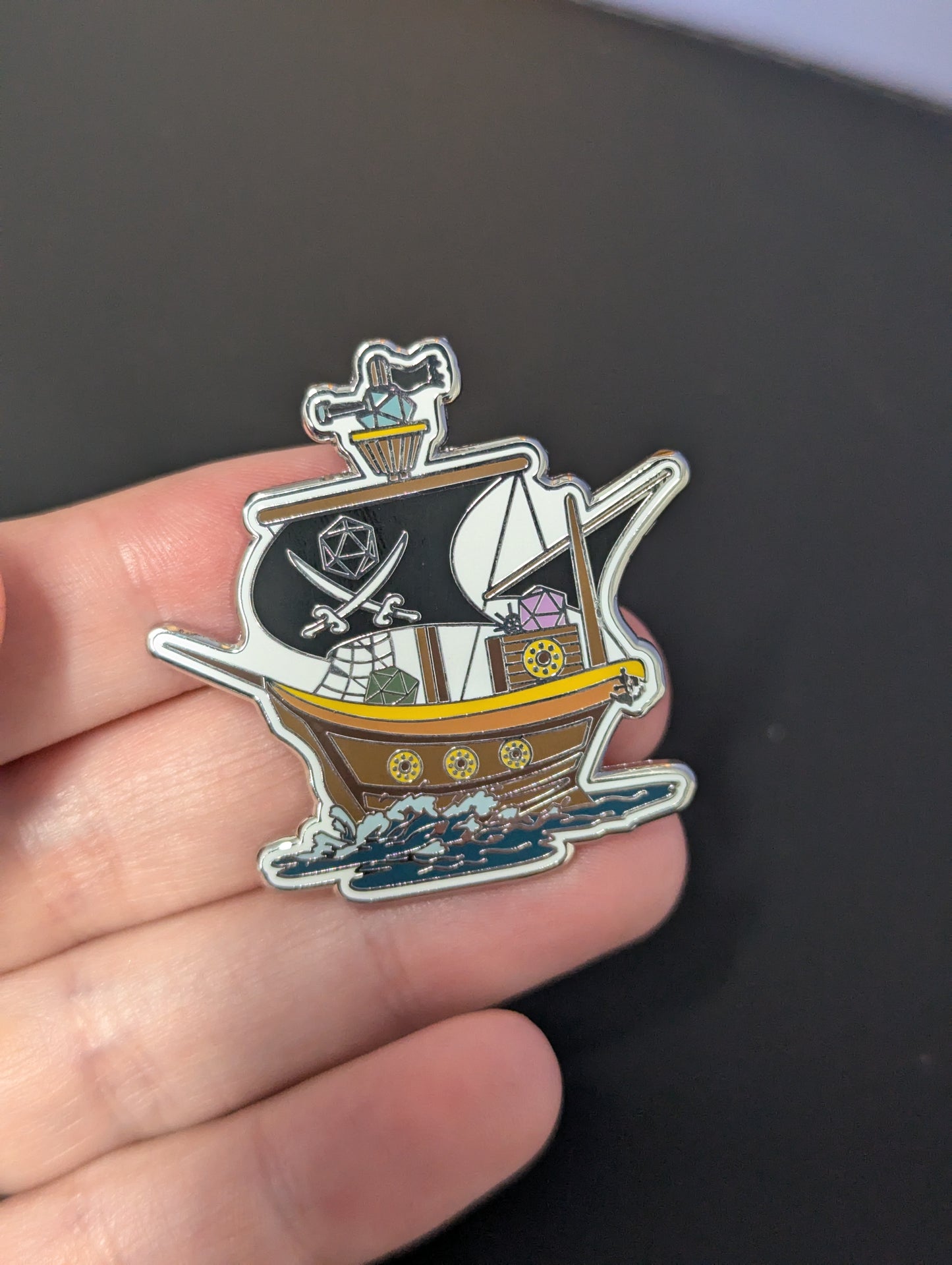 Anchors Away Enamel Pin