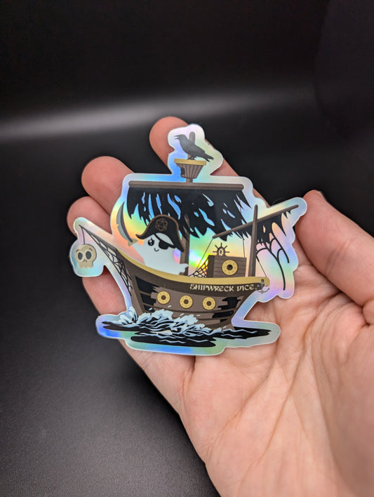 Ghost Ship Sticker