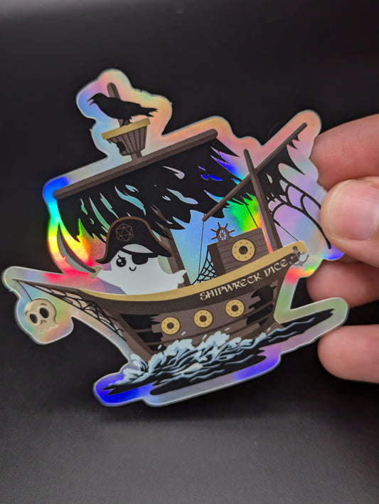 Ghost Ship Sticker