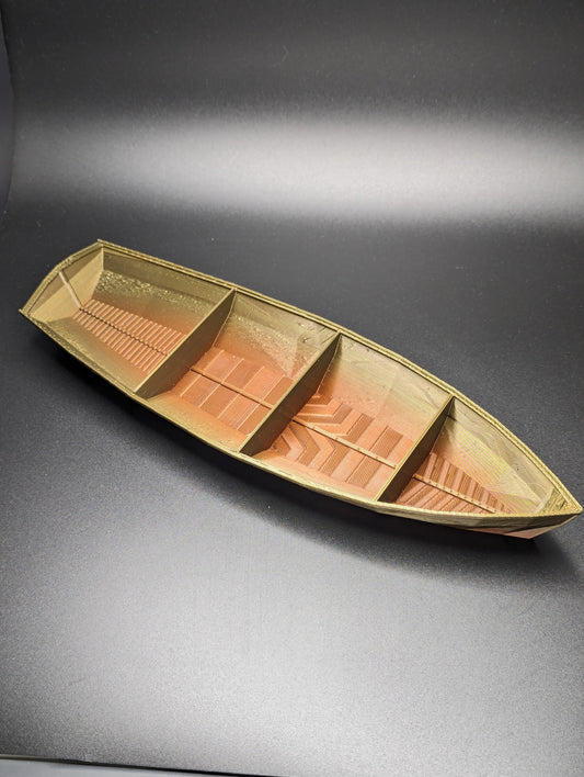 Copper Gradient Dice Boat