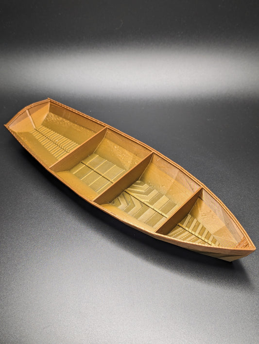 Copper Gradient Dice Boat