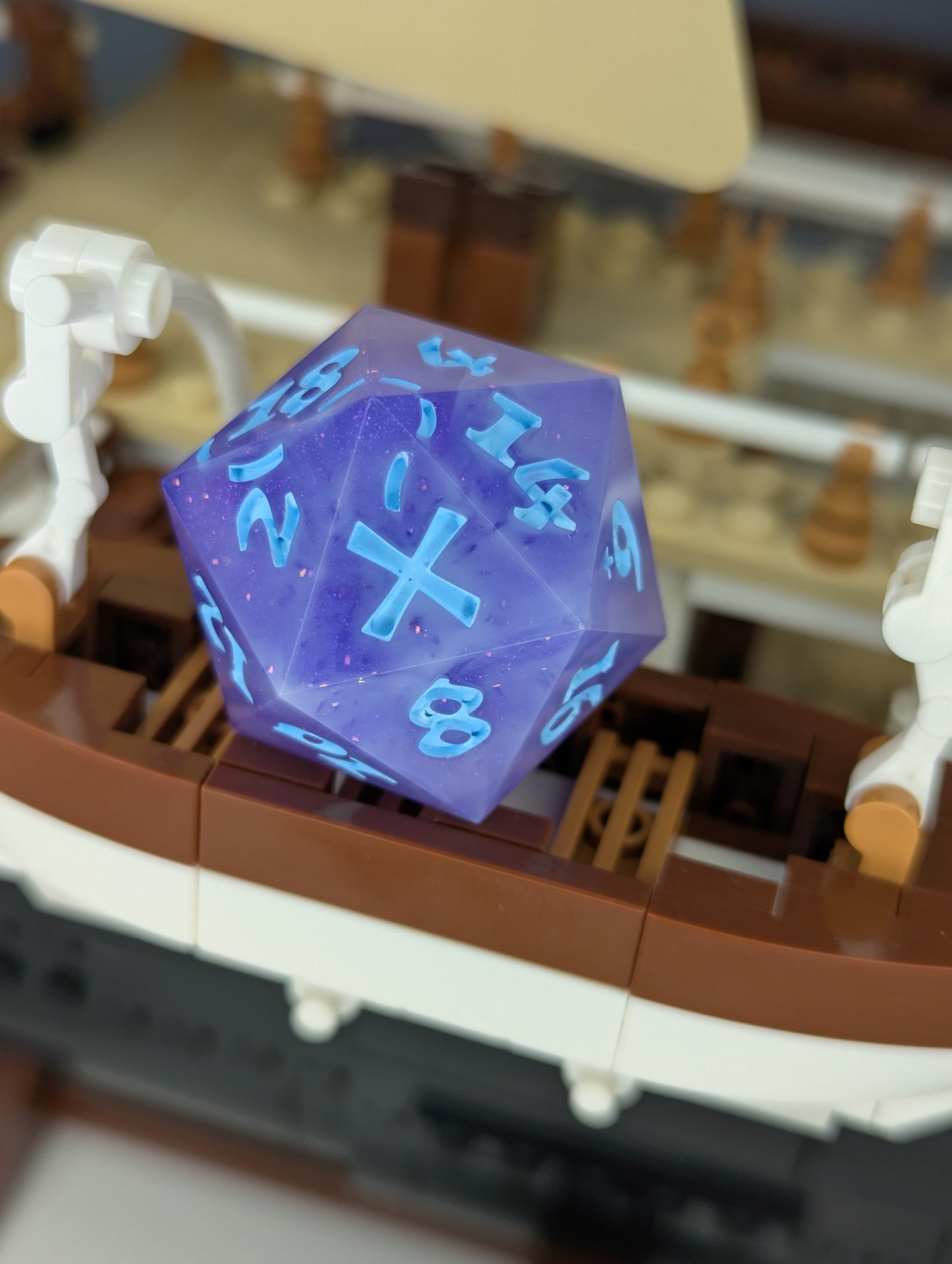 Cotton Candy Skies Chonk d20