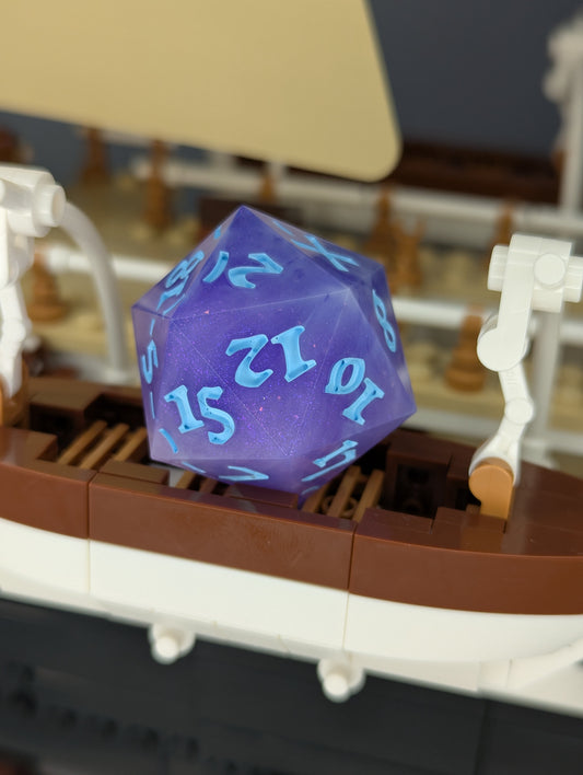 Cotton Candy Skies Chonk d20