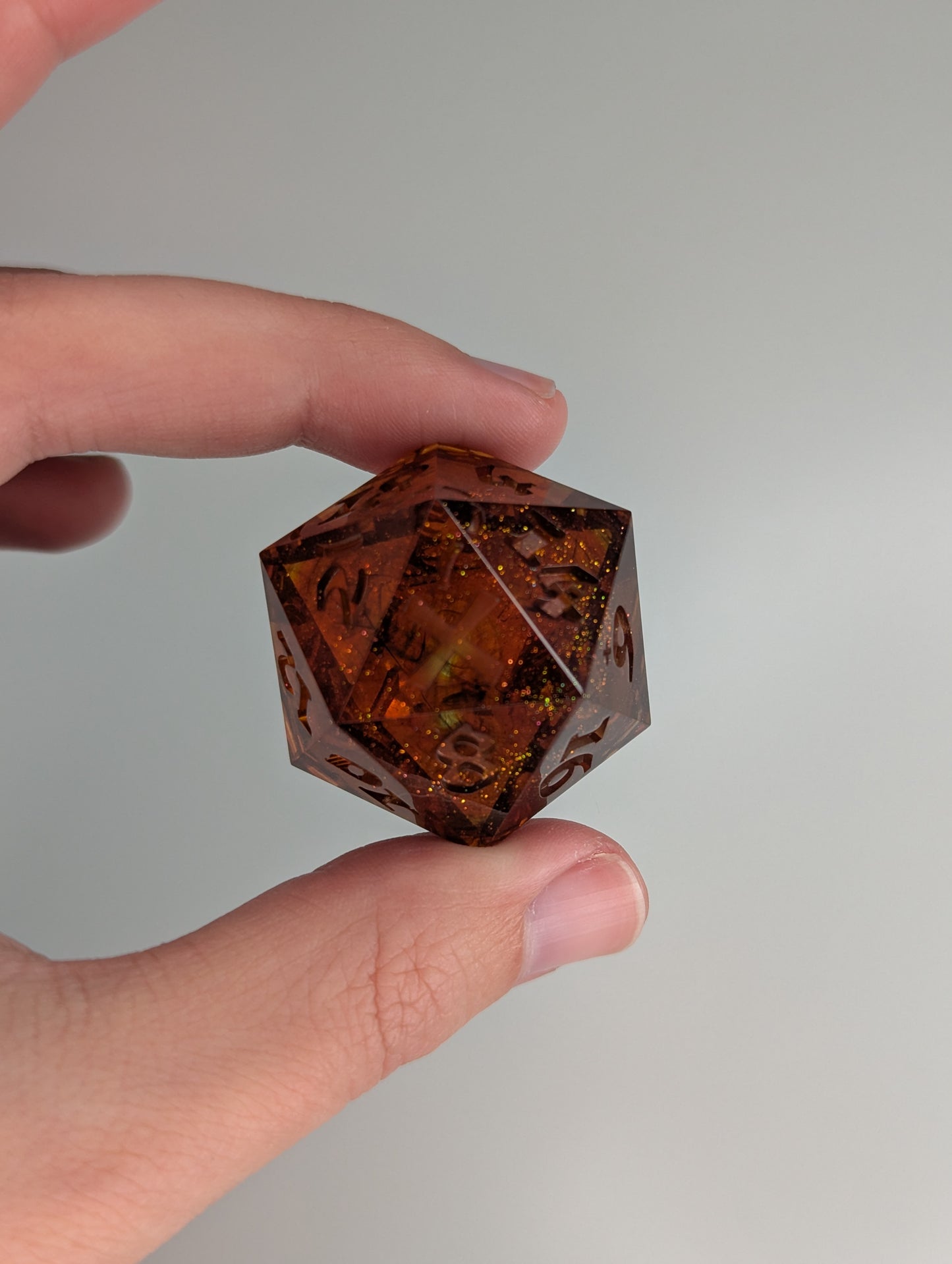 Red RAW Chonk d20