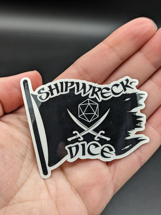 Shipwreck Dice Sticker